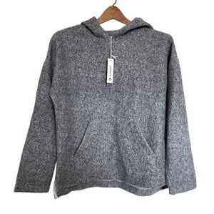 𝅺sundry hooded sweater grey size small NWT